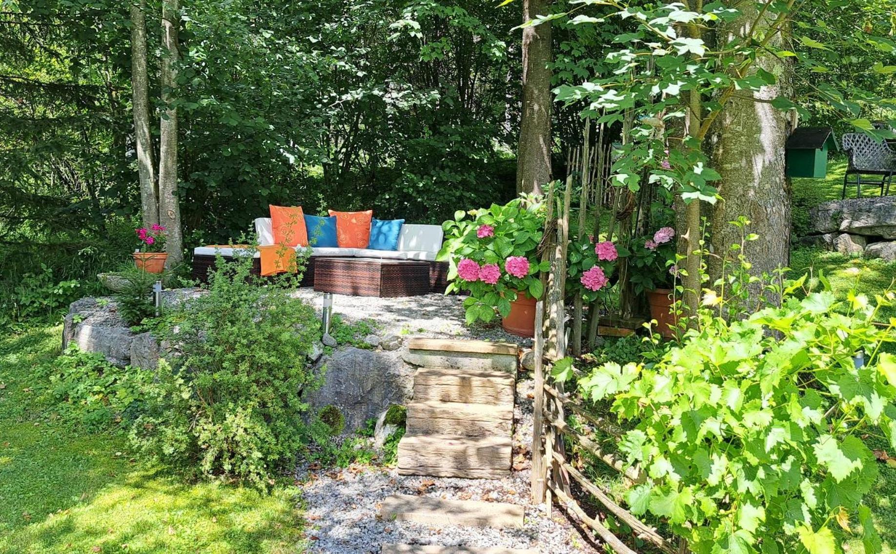 Ferienhaus Lechner Fuer Max 10 Personen - Wald Und Naturgarten アプテナウ エクステリア 写真