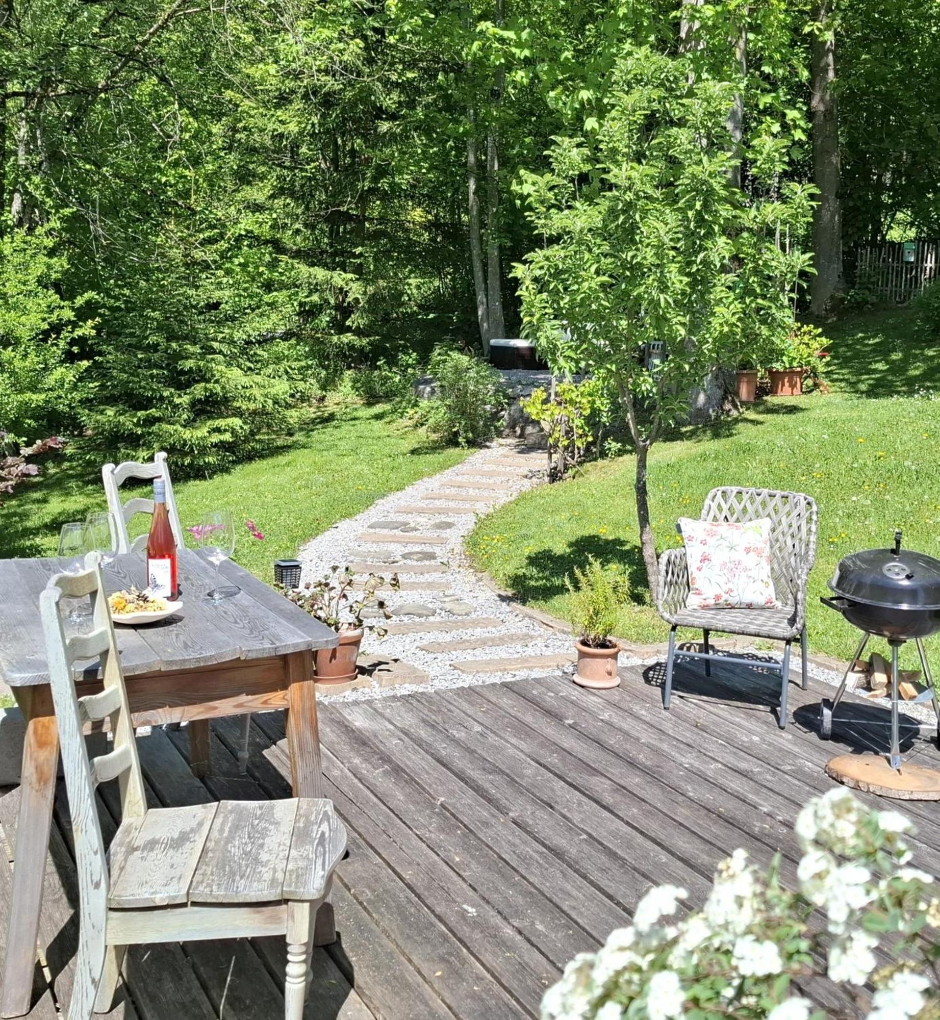 Ferienhaus Lechner Fuer Max 10 Personen - Wald Und Naturgarten アプテナウ エクステリア 写真